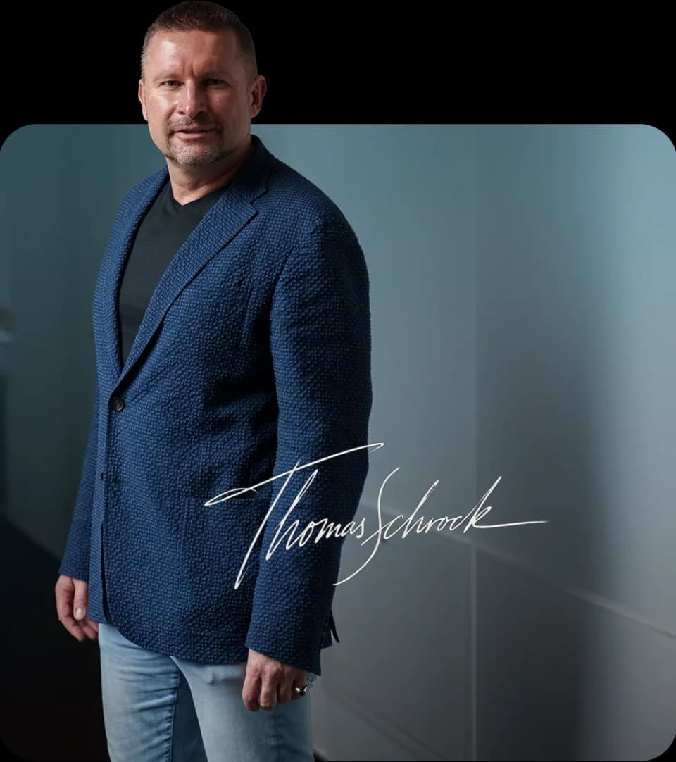 Dr. Thomas Schröck mit persönlicher Unterschrift